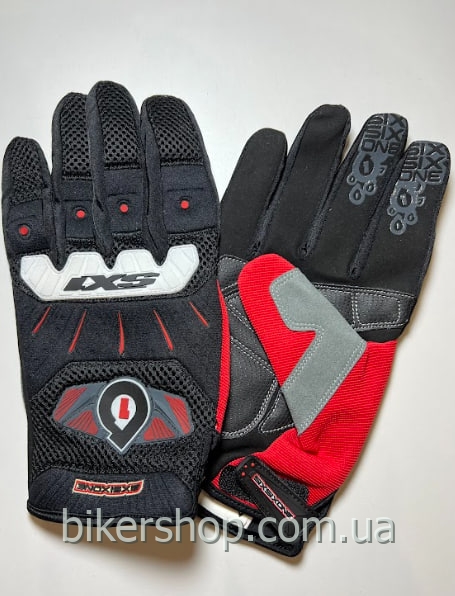 Рукавички довгий палець SX-1 RED/BLACK XXL